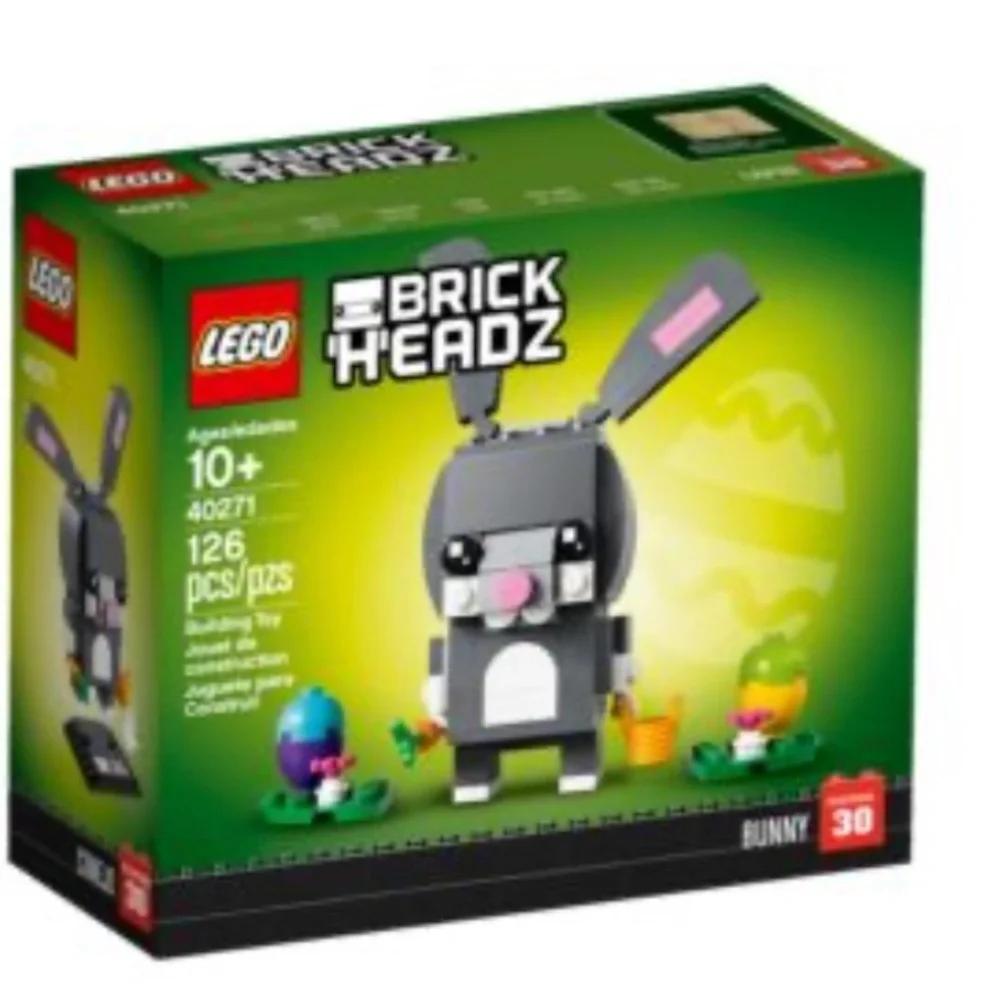 Lego Brickheadz bunny set 40271 new and sealed box 126 pieces retired!